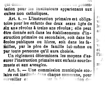 Dossiers D Histoire Les Lois Scolaires De Jules Ferry Senat