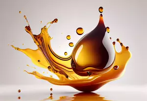 photo d'une goutte d'huile essentielle
