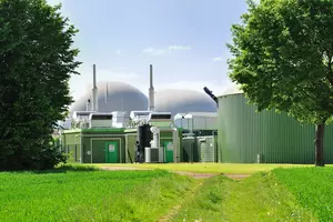 photo d'une usine de biocarburant