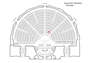 Emplacement hémicycle