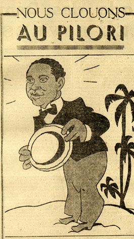 Caricature de G. Monnerville