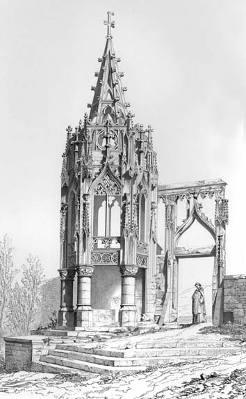 La chapelle d'Avioth restaurée par Boeswillwald