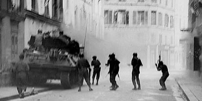 Char de la 2ème DB, rue de Fleurus