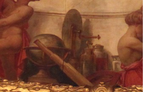 Détail de la coupole, instruments scientifiques et techniques © Daniel Sibi Détail de la coupole, instruments scientifiques et techniques © Daniel Sibi