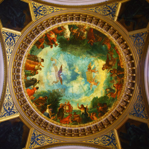 Coupole de Delacroix © Photographes du Sénat
