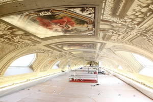 Travaux effectués sur la voûte de l’annexe en 2011