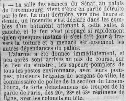 Extrait du Journal des débats