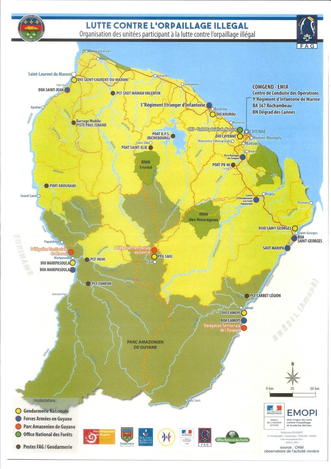 La Guyane un territoire enclavé?, A la croisée des chemins